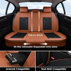 Coverado Front Seat Covers, Car Seat Covers Front Seats, Leather Seat Covers for Cars, Automotive Seat Covers Car Seat Protec