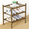 Smiry Bamboo Shoe Rack for Closet