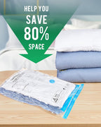 Vacuum Storage Bags with Electric Pump, 10 Pack Medium Size（28"x 18"） Reusable Compression Space Saving Bag for Clothes, Bedd