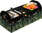 WildFlower 50L Waterproof Polyester Trunk Organizer Car Storage MultiCompartment Large Capacity Poket