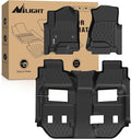 Nilight TPE Floor Mats for Chevy Chevrolet Suburban GMC Yukon XL Bucket Seats 2015 2016 2017 2018 2019 2020 All Weather Custom Fit Heavy Duty Floor Liners