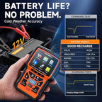 Upgraded of NT301, FOXWELL NT301 Plus 2-in-1 OBD2 Scanner Car Battery Tester, Professional Code Reader Check Engine Diagnostic