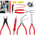 11PCS Automotive Electrical Terminal Connector Separator Removal Tool Kit,Straight/60°/Dual Head Automotive Electrical Connec