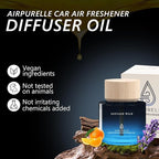 Car Air Freshener 50ML (1.7 FL OZ) Car Air Fresheners Diffuser, Woody Citrus Fragrance Oil Car Air Freshner, 180+ days Long L