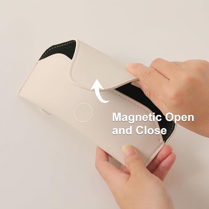 Sunglass Holder for Car Visor, Car Sunglasses Holder Eyeglasses Holder for Visor Accessories