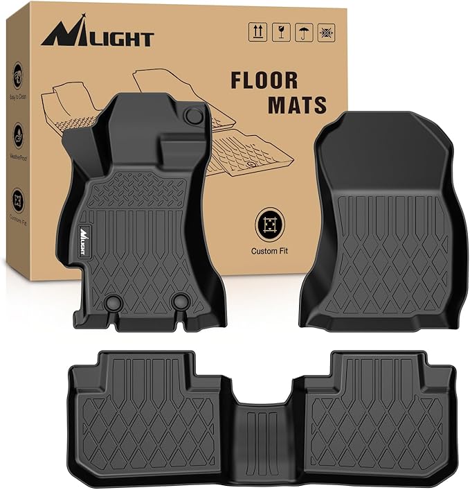 Nilight Floor Mats for Subaru Forester 2014 2015 2016 2017 2018 All Weather Custom Fit Heavy Duty Floor Liners