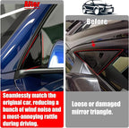 Jaronx Compatible with Tesla Mirror Triangle Cover Model Y 2020-2024, 1495632-00-B Model Y Driver Side Mirror Triangle Trim, A-Pillar Applique Mirror Triangle Panel Trim For Tesla Model Y Accessories