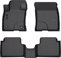 Auxko All Weather Floor Mats for Ford Maverick Gasoline 2022-2025 2026 & Bronco Sport 2021-2026 TPE Liners Maverick Bronco Sport Accessories Set All Season Odorless Anti-Slip Floor Mats