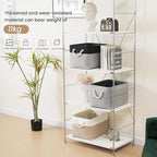 Large Storage Baskets- 15x11x10 inch Storage Bins for Shelves and Closet Organizing, Foldable Fabric Bin for Home Organizatio