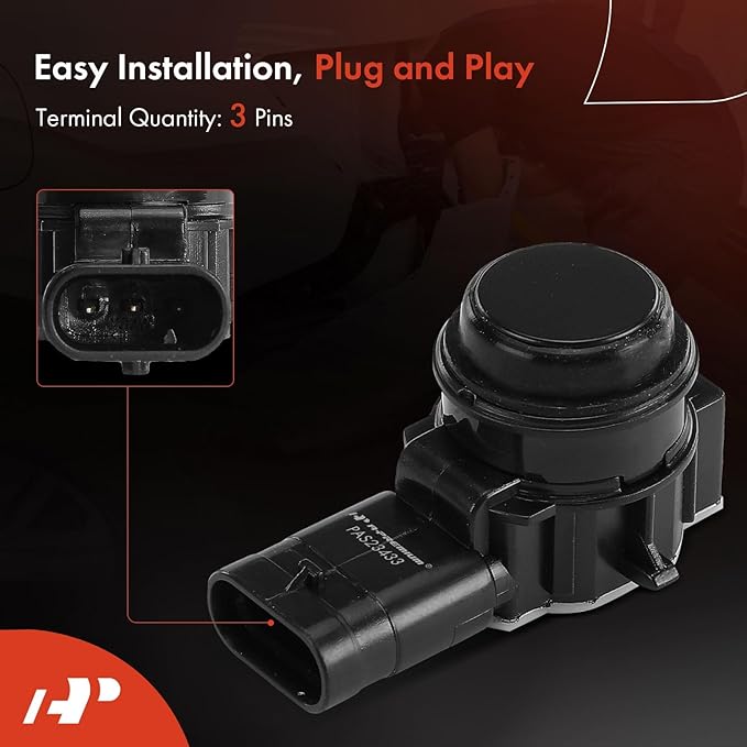 A-Premium PDC Reverse Backup Parking Aid Assist Sensor Compatible with Jeep and Chrysler Models - KL Series Cherokee 2019-202