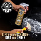 Chemical Guys SPI410 Leather Cleaner and Conditioner Bundle with ACC_S95 Long Bristle Horse Hair Leather Cleaning Brush, Safe