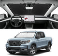 Custom Fit Windshield Sun Shade for Honda Ridgeline 2017-2026, Blocks UV & Heat, Front Window Sunshade Accessories, Easy Fold & Store Keep Your Car Cooler