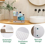 PARKMANI Toothbrush Holders for Bathrooms Countertop Organizer and Storage, Kids Electric Toothbrush and Toothpaste Holder, B