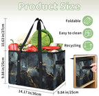 Reusable Grocery Bag Foldable Shopping Tote Bag with Handles Reusable Shopping Bags Large Kitchen Grocery Bags