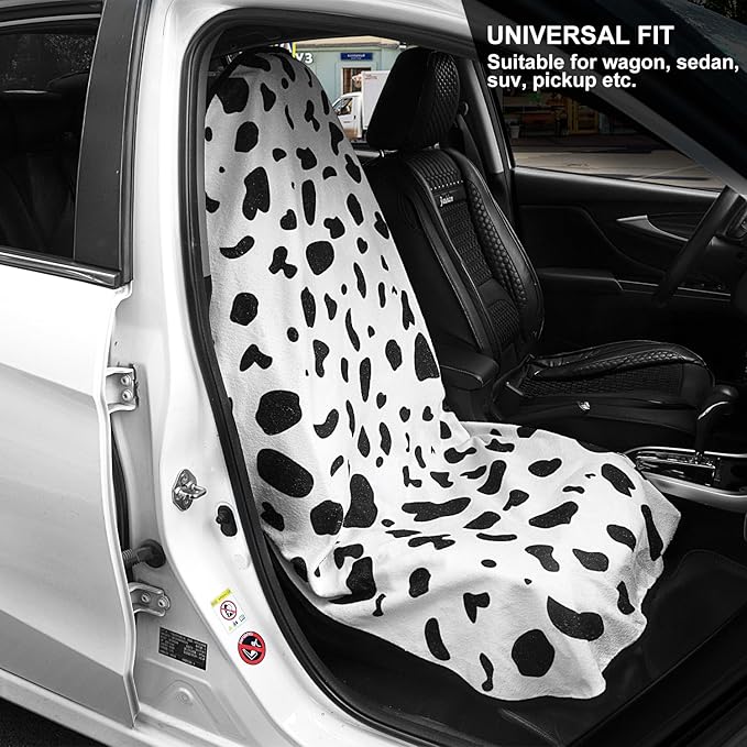 Waterproof Sweating Car Seat Cover for Post Gym Workout, Running, Swimming, Beach and Hiking, Universal Fit Non-Slip Bucket S