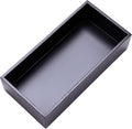 Bamboo Box for Drawer Organizer Box for Kitchen Storage Boxes for Small Accessories, Black 8"*4"