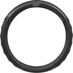 Cat® HexSport Black Carbon Fiber Steering Wheel Cover, Durable and Comfortable with Advanced Grip, Car Steering Wheel Cover for Auto Truck Van SUV - Standard 14.5" - 15 Inches