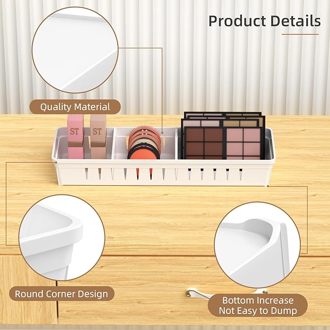 24 PCS Drawer Organizer Clothes