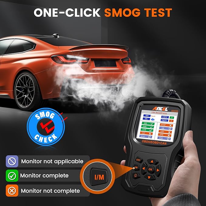 ANCEL AD530 OBD2 Scanner-Upgraded AD310, Car Code Reader for Check Engine Light, Full OBDII Scan Tool for Read & Clear Fault