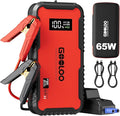 GOOLOO GT3000 Jump Starter, 65W Quick Charge, 3000A Battery Jumper Starter Portable, 12V SuperSafe Lithium Battery