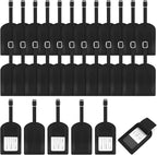 Dunzy 30 Pieces Leather Luggage Tag Women Identifiers Travel Suitcase Tags for Luggage Travel Backpack Bag Wedding Favors Wom