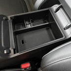 Center Console Organizer Compatible with 2022-2024 Hyundai Tucson & Santa Cruz 2022-2026 Interior Accessories Armrest Storage Box Insert Tray (Not for 2025 Limited/Hybrid/Plug-in Hybrid) Black