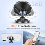 【 2-Pack 】 Magnetic Phone Holder for Car Dashboard【Strong Magnet】iPhone Magnetic Phone Mount for Car Phone Holder 【4 Metal Plate】Cell Phone Holders for Your Car Mount for iPhone 17 Pro Max Air 16 15