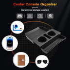 for 2024 Palisade Lower Console Organizer for 2023-2025 Hyundai Palisade SE/SEL/XRT/Limited/Calligraphy Under Console Tray Palisade Accessories (23-25 Palisade ABS Under Organizer w/Cup Holder)