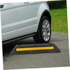 PartyKindom Rubber Parking Stopper Garage Parking Aid for Vehicles Compact Design for Easy Installation for Schools Malls
