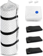 Storage Master Vacuum Storage Bag for Twin Size Mattress - Ideal for Memory Foam and Latex Up to 14 Inches - Designed for Eas
