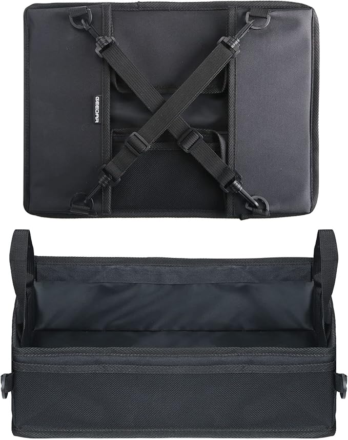 GEEDAR Under Seat Storage Truck Tool Box Organizer for Truck Underseat Storage Ford F150 F250 F350 Chevy Silverado Accessories (for the Single Seat)