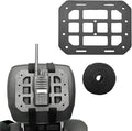 Car Rigid MOLLE Panel, Headrest Rigid Panel Tactical Gear Holder MOLLE EDC Organizer, Modular Storage Pouch Headrest ABS Truck Mount Panel, Universal Car Accessories