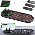 Multi-Functional Support Anti-Slip Pad, 360° Rotatable Multifunction Car Anti Slip Mat Phone Holder, Anti Slip Car Dash Grip 