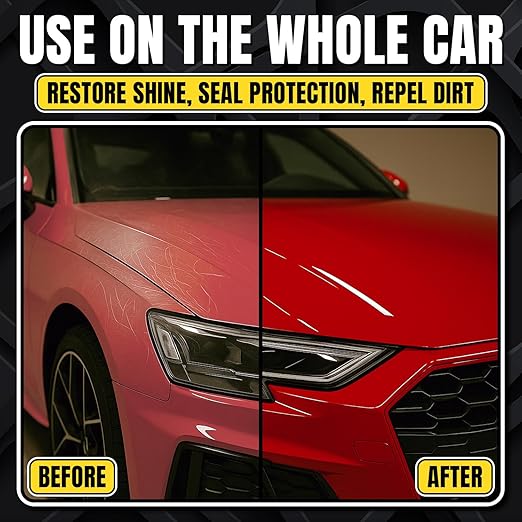 Scratch Remover – Car Scratch Repair & Swirl Remover for Vehicles – Deep Scratch Repair Compound & Polishing Solution – Car Paint Repair Kit for Clear Coat & Paint Restoration – 8 oz with Towel