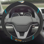 FANMATS NFL Unisex-Adult Embroidered Steering Wheel Cover