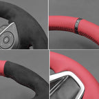 MEWANT Hand Sewn Steering Wheel Cover for Toyota Camry 2018-2019/Toyota Avalon 2019/Toyota Corolla 2019-2020/Toyota RAV4 2019 Steering Wheel Accessories