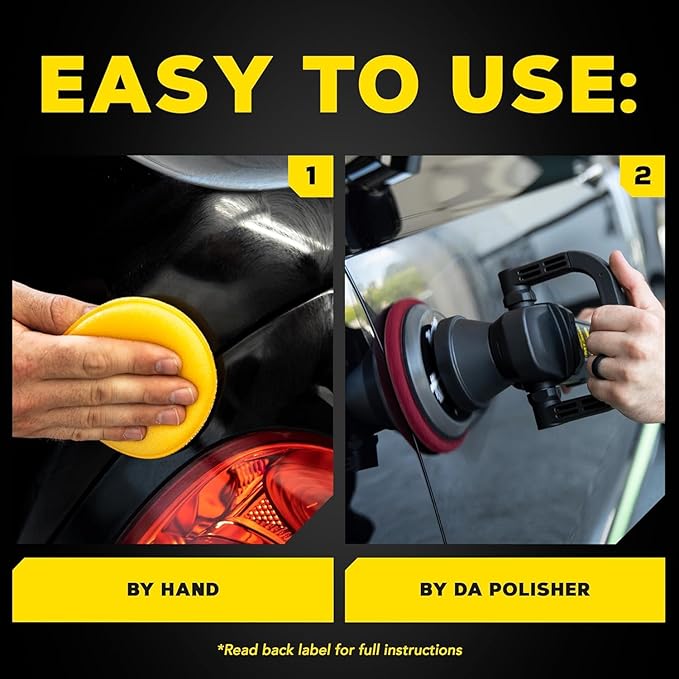 Meguiar’s Ultimate Compound, Pro-Grade Car Scratch Remover for Paint Correction, Removes Swirls and Defects While Restoring Gloss and Shine, Christmas Gifts for Car Guys, 15.2 Oz