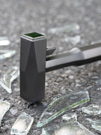 Window Breaker Seatbelt Cutter for Car, All-Metal Car Window Breaker Tool Safety Hammer Tungsten Carbide Hammer Tip Shatters 