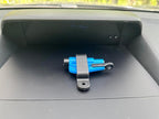 resqme and Dashboard Clip Pack The Original Emergency Keychain Car Escape Tool, 2-in-1 Seatbelt Cutter and Window Breaker, Ma