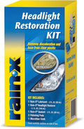 Rain-X 800001809 Headlight Restoration Kit - Cleans and Restores Headlights By Removing Haze and Discoloration Due to Oxidati