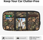 Tactical Sun Visor Organizer,Branch Car Accessories with Zipper Visor Storage Pouch, Adjustable Straps for SUV Truck