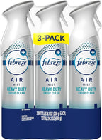 Febreze Air Mist, Air Freshener Spray, Odor Fighting Room Spray, Deodorizer for Home Bathroom Kitchen Office Apartment Dorm R