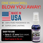 Scent Bomb Air Freshener Spray, Long-Lasting Odor Eliminator - Effective Deodorizer for Home & Car, Fresh Room Spray for Kitc