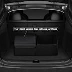 car organizers and storage for SUV,trunk organizer for sedan, leather foldable sleek box with lid,collapsible cargo bins, tool