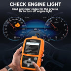 FOXWELL NT201 OBD2 Scanner Code Reader for Cars and Trucks - Reset Check Engine Light, Read and Clear Fault Codes, Live Data
