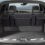 Car Organizers and Storage, Backseat Hanging Organizer with 5 Pockets, Waterproof Collapsible Large Capacity Organization Bag,