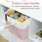 12 x 12 Inch Cube Storage Bins, 4 Pack Fabric Storage Basket with Handles, Foldable Boxes Organizer for Shelf Baskets for Hom