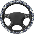 Steering Wheel Cover Universal Fit Car Interior Accessories for Women Men 15 Inch Breathable Anti Slip Odorless Neoprene Stee