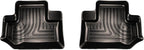 Husky Liners Weatherbeater Floor Mats | Fits 2011-2018 Jeep Wrangler JK 2-Dr. | 2nd Row, 1-pc Black - 19041