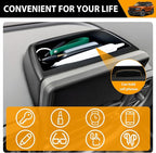 Center Console Organizer Compatible with 2021-2024 Ford Bronco Sport CX430 Dash Storage Tray Armrest Storage Organizer Dashboard Box for Bronco Sport Accessories(Armrest+Dash Storage Tray)